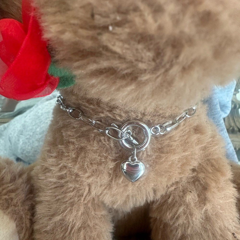 Silver Heart Charm necklace